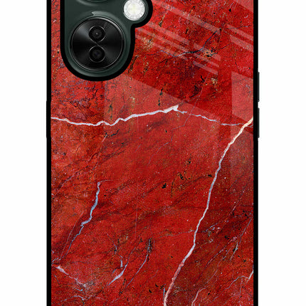 Red Marble Design OnePlus Nord CE 3 Lite 5G Glass Case