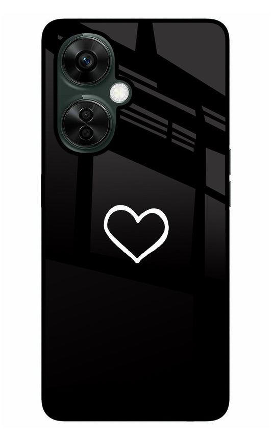 Heart OnePlus Nord CE 3 Lite 5G Glass Case