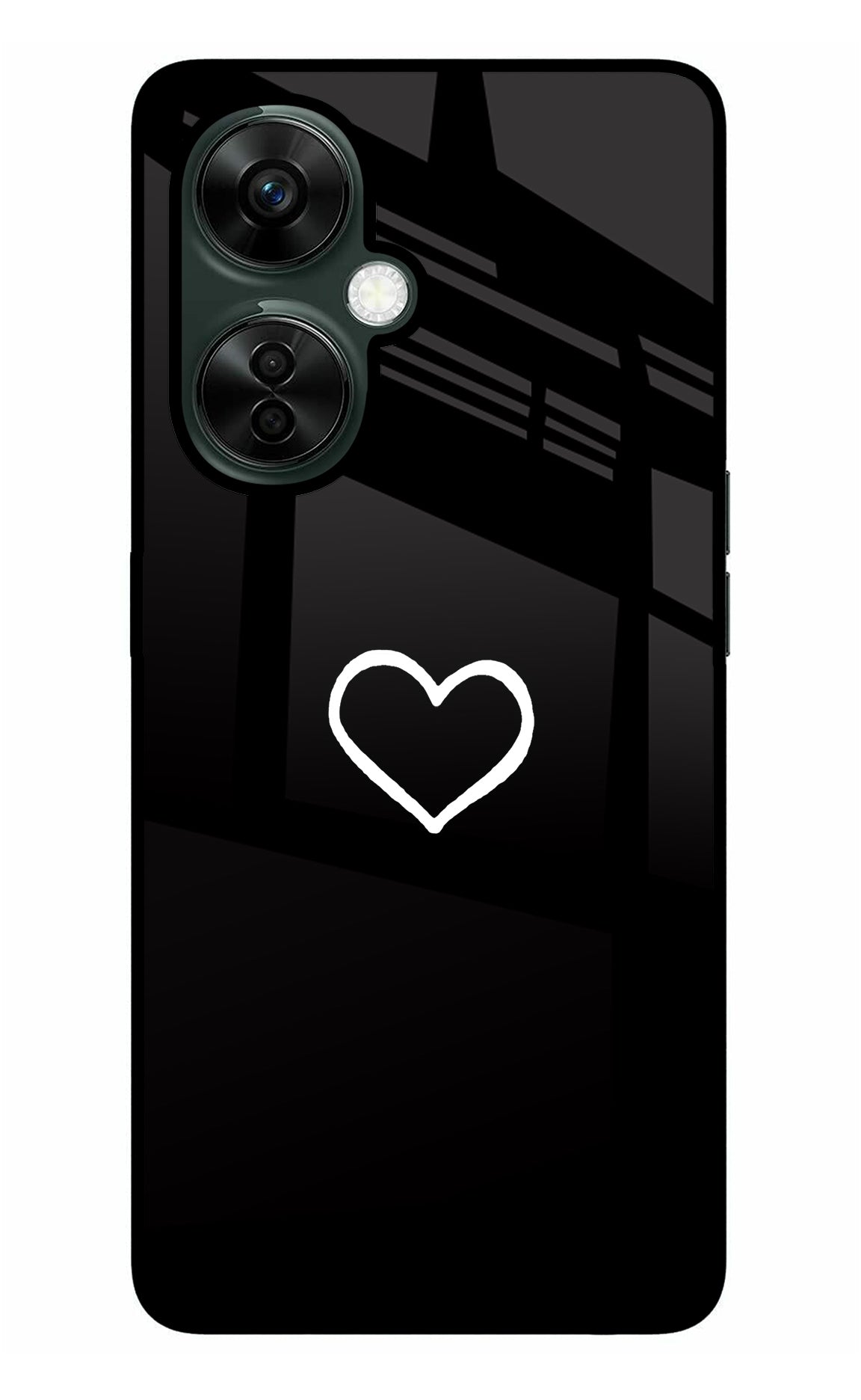 Heart OnePlus Nord CE 3 Lite 5G Back Cover