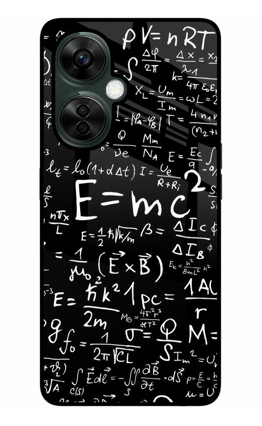 Physics Formula OnePlus Nord CE 3 Lite 5G Glass Case