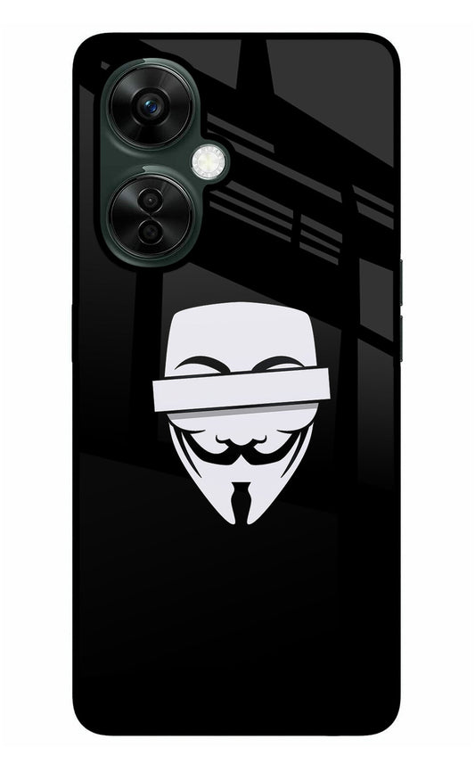 Anonymous Face OnePlus Nord CE 3 Lite 5G Glass Case