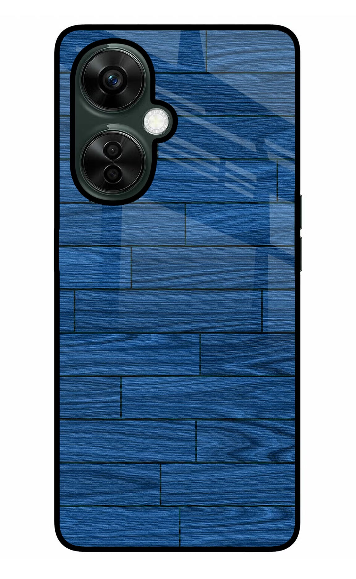 Wooden Texture OnePlus Nord CE 3 Lite 5G Glass Case Back Cover by Casekaro
