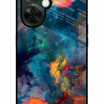 Artwork Paint OnePlus Nord CE 3 Lite 5G Glass Case Back Cover by Casekaro