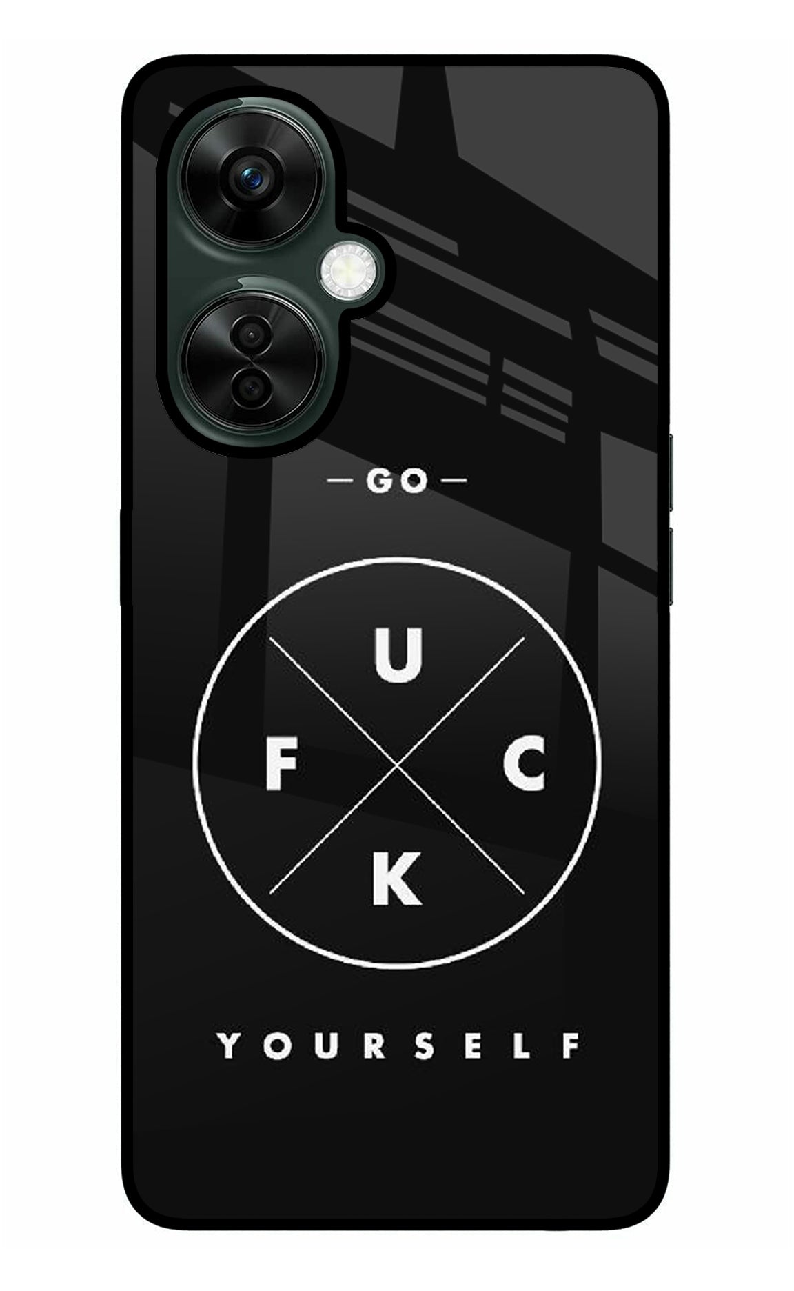 Go Fuck Yourself OnePlus Nord CE 3 Lite 5G Back Cover