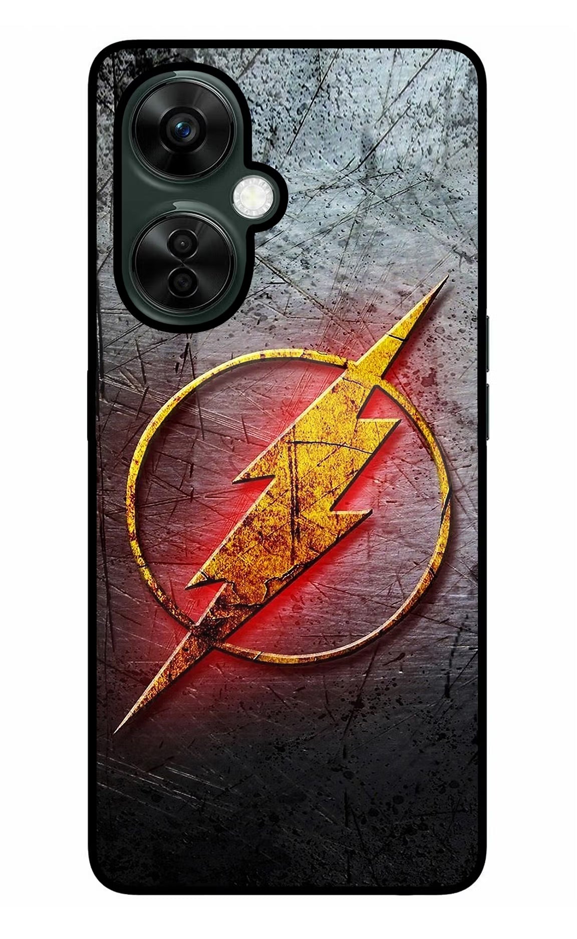 Flash OnePlus Nord CE 3 Lite 5G Glass Case Back Cover by Casekaro