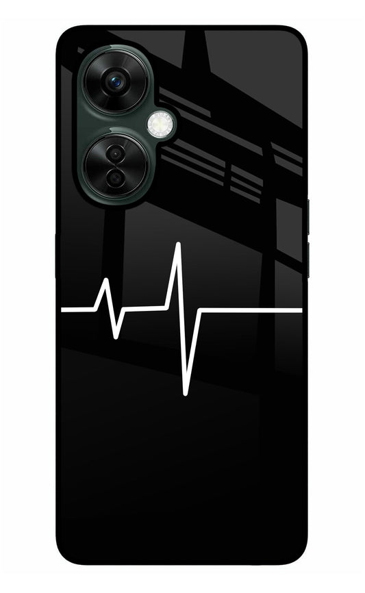 Heart Beats OnePlus Nord CE 3 Lite 5G Glass Case