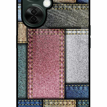 Multicolor Jeans OnePlus Nord CE 3 Lite 5G Glass Case