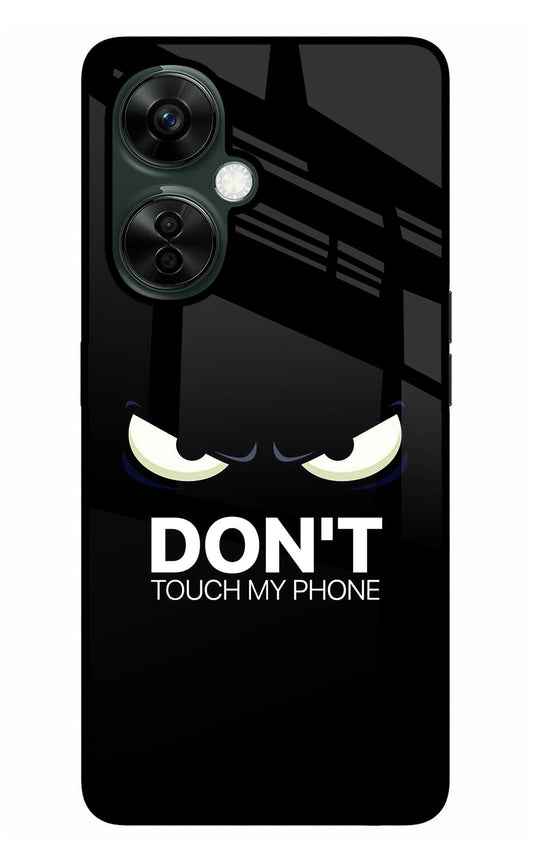 Don'T Touch My Phone OnePlus Nord CE 3 Lite 5G Glass Case