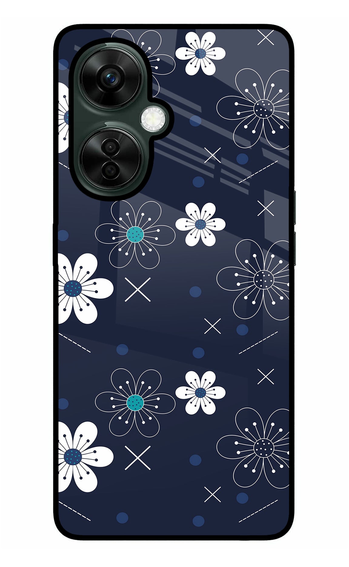 Flowers OnePlus Nord CE 3 Lite 5G Back Cover