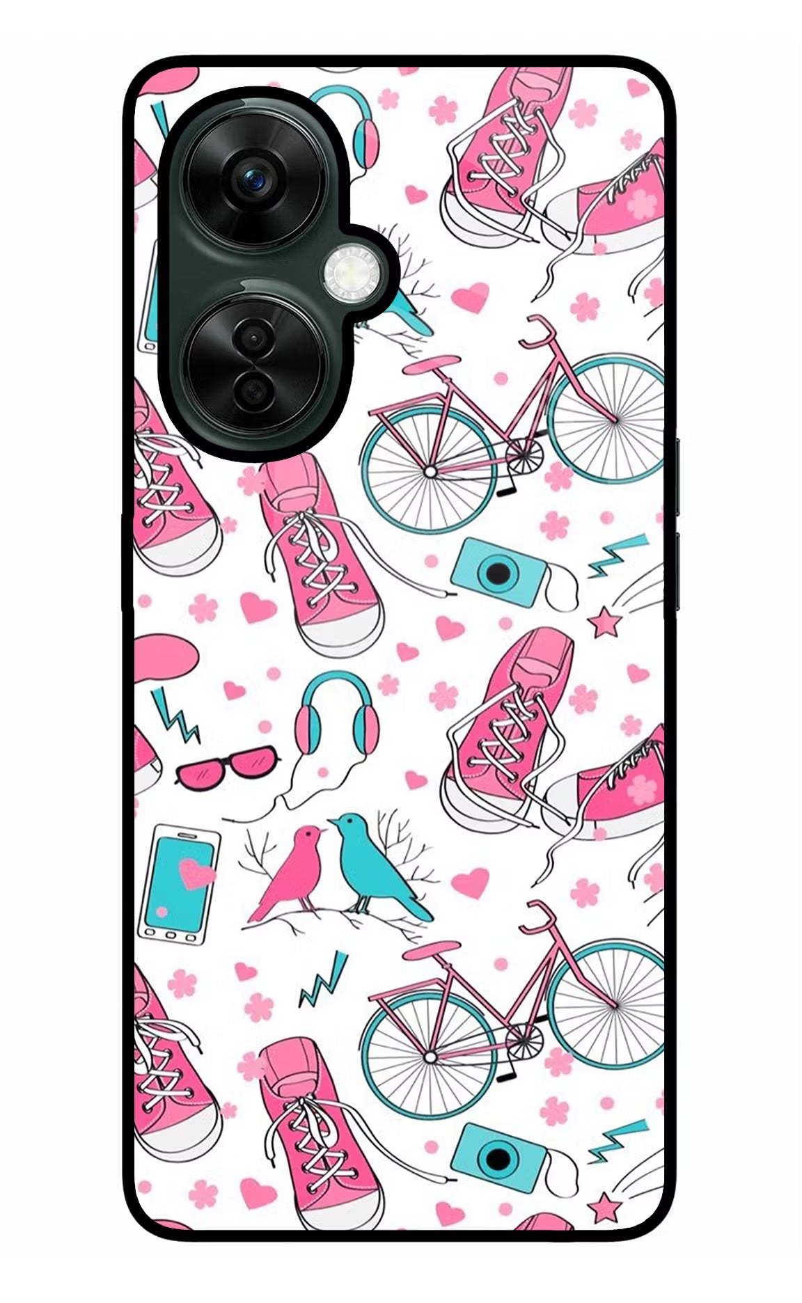 Artwork OnePlus Nord CE 3 Lite 5G Glass Case Back Cover by Casekaro