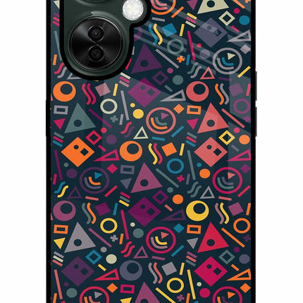 Geometric Abstract OnePlus Nord CE 3 Lite 5G Glass Case