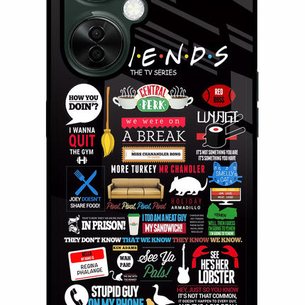 FRIENDS OnePlus Nord CE 3 Lite 5G Glass Case