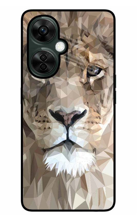 Lion Art OnePlus Nord CE 3 Lite 5G Glass Case