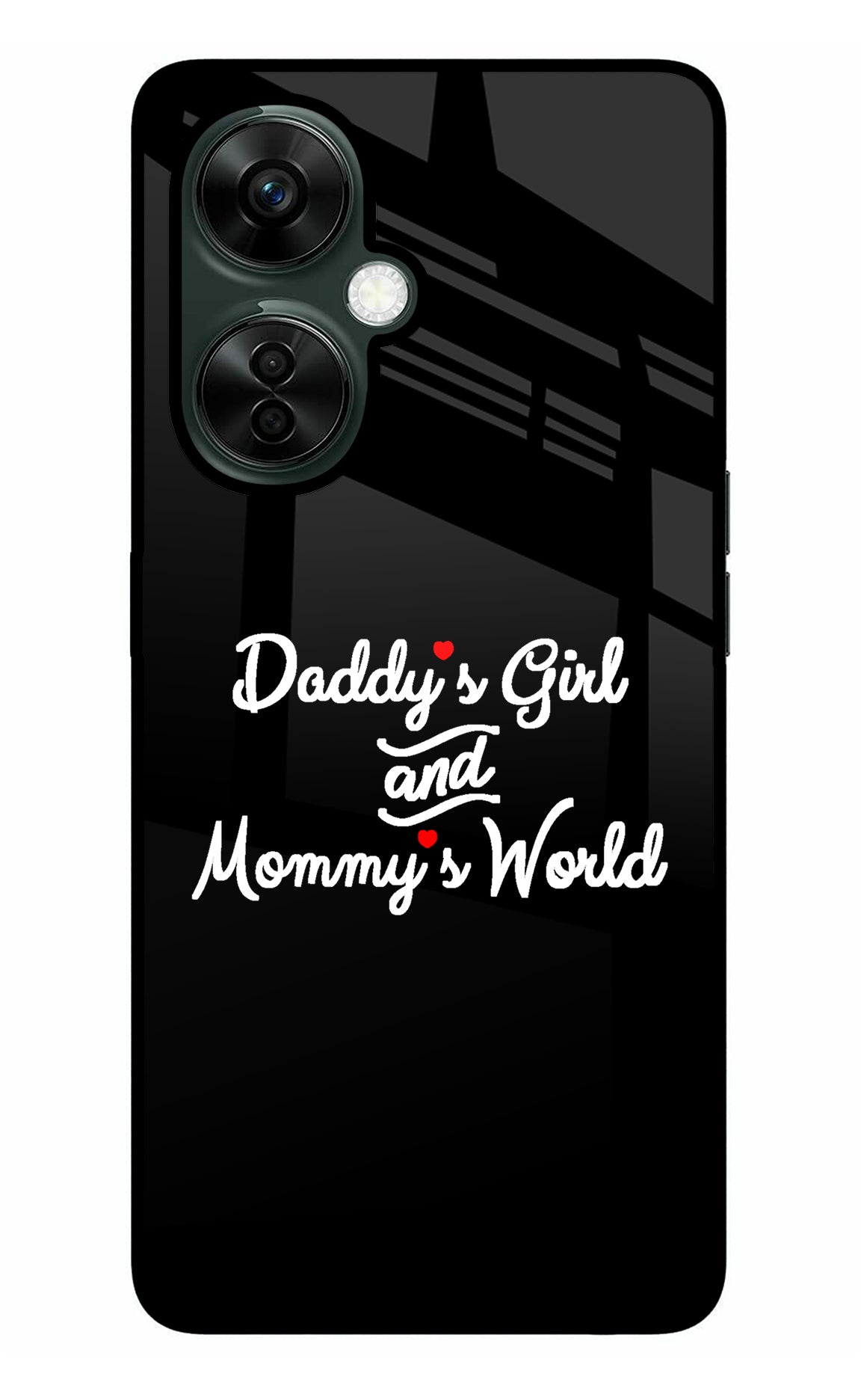 Daddy's Girl and Mommy's World OnePlus Nord CE 3 Lite 5G Back Cover