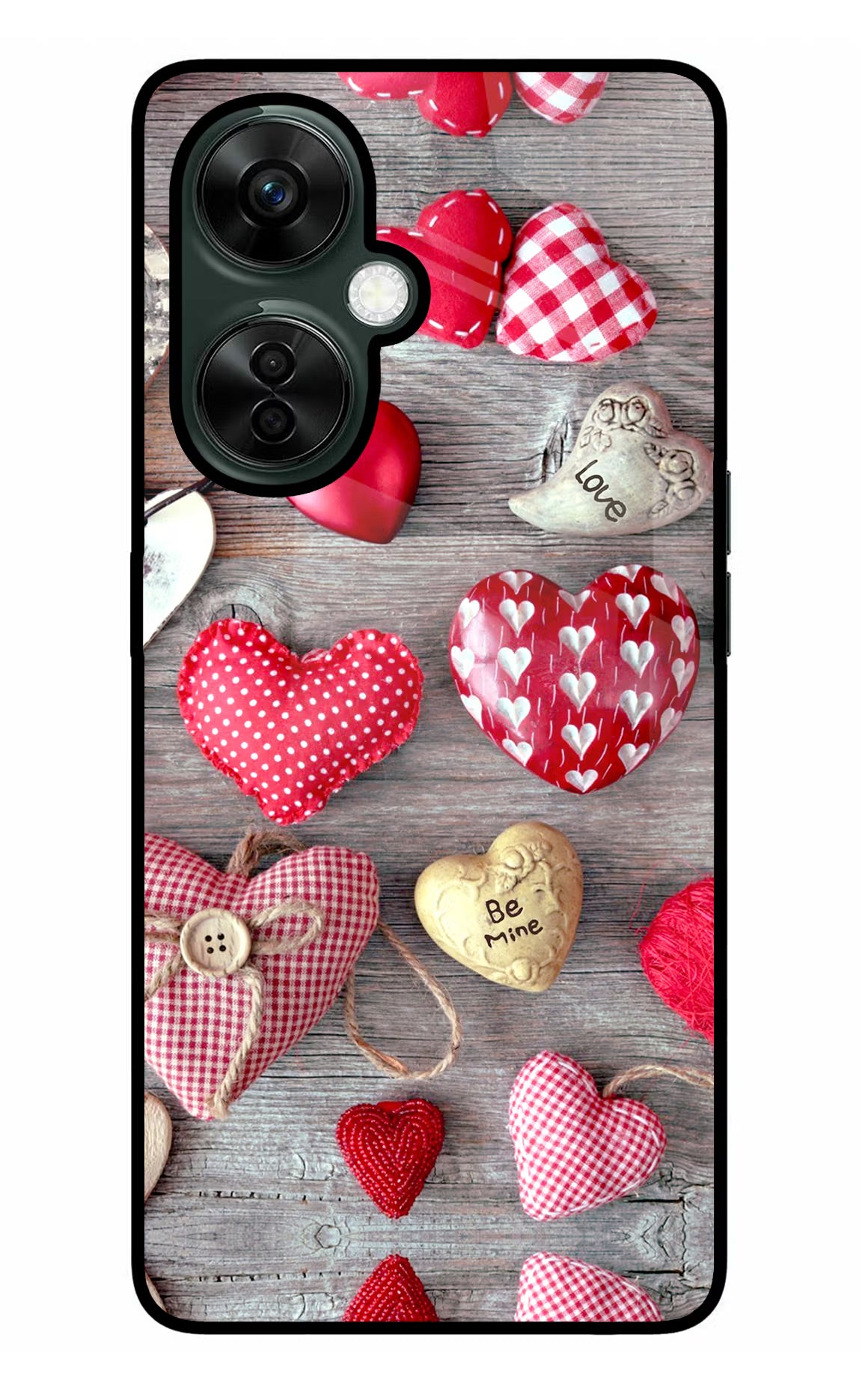 Love Wallpaper OnePlus Nord CE 3 Lite 5G Glass Case Back Cover by Casekaro