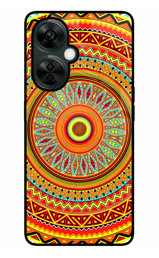 Mandala Pattern OnePlus Nord CE 3 Lite 5G Glass Case