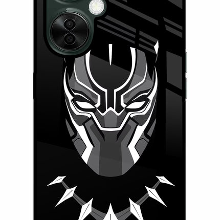 Black Panther OnePlus Nord CE 3 Lite 5G Glass Case