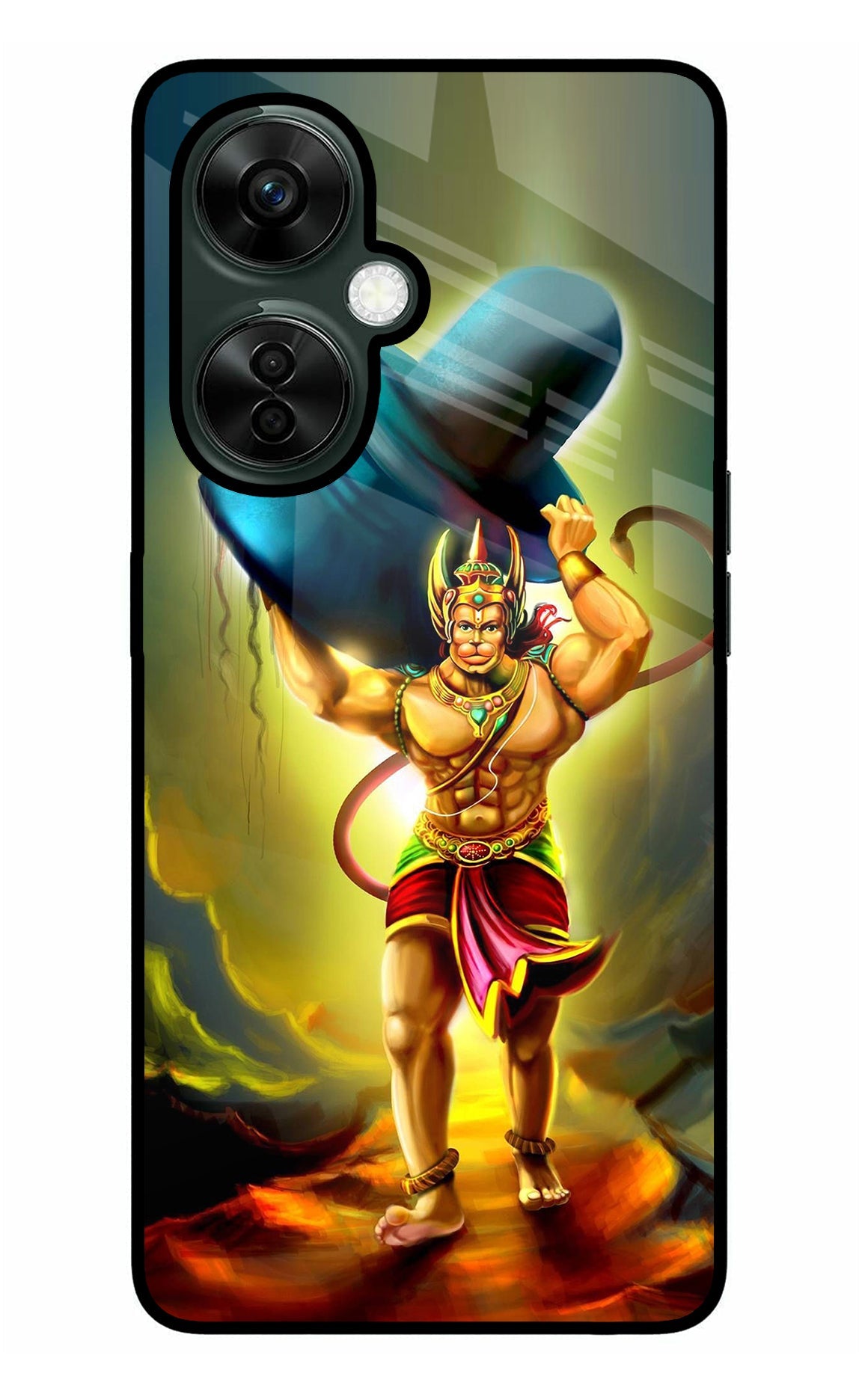 Lord Hanuman OnePlus Nord CE 3 Lite 5G Glass Case
