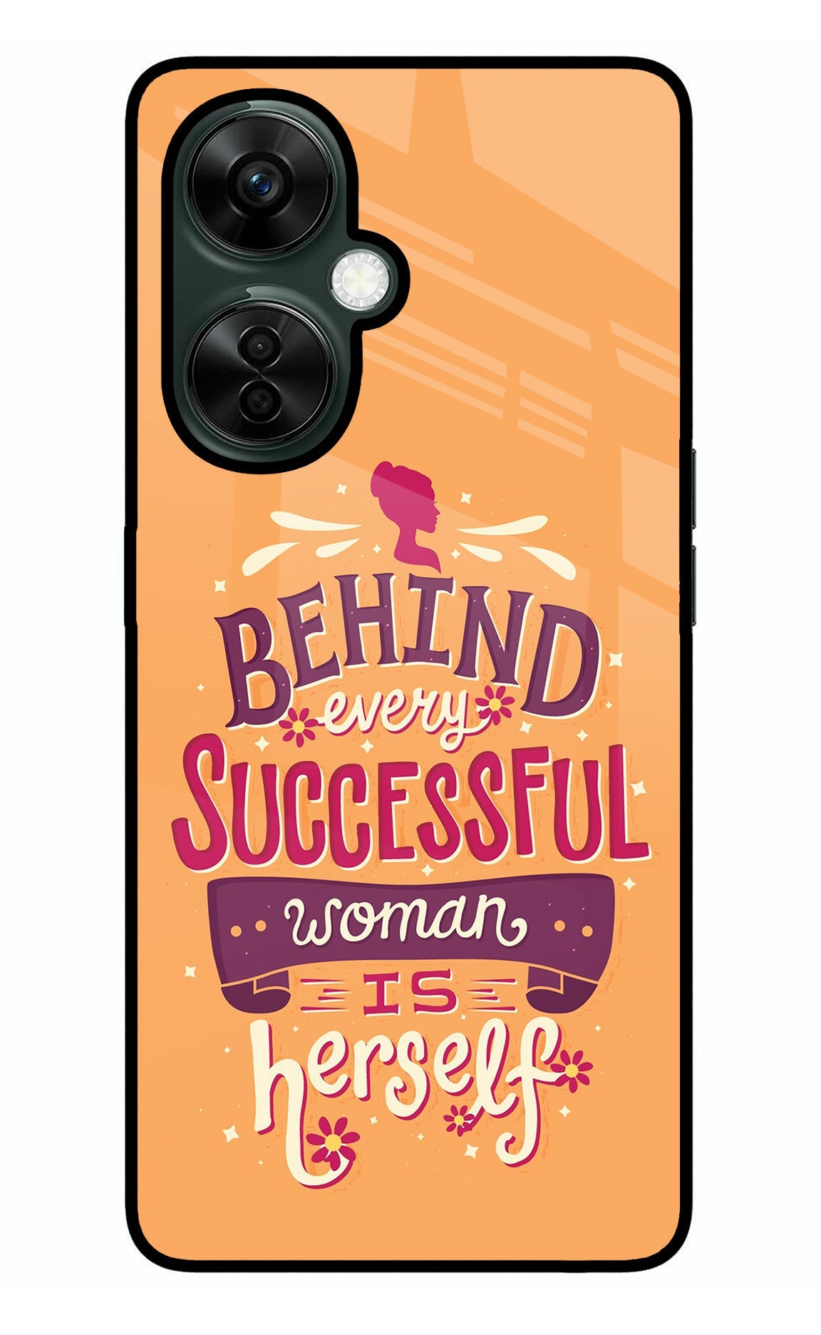 Behind Every Successful Woman There Is Herself OnePlus Nord CE 3 Lite 5G Back Cover