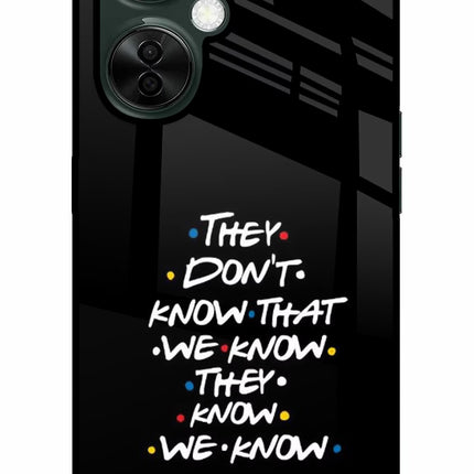 FRIENDS Dialogue OnePlus Nord CE 3 Lite 5G Glass Case