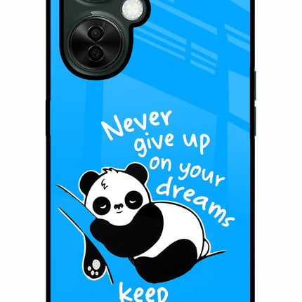 Keep Sleeping OnePlus Nord CE 3 Lite 5G Glass Case Back Cover by Casekaro