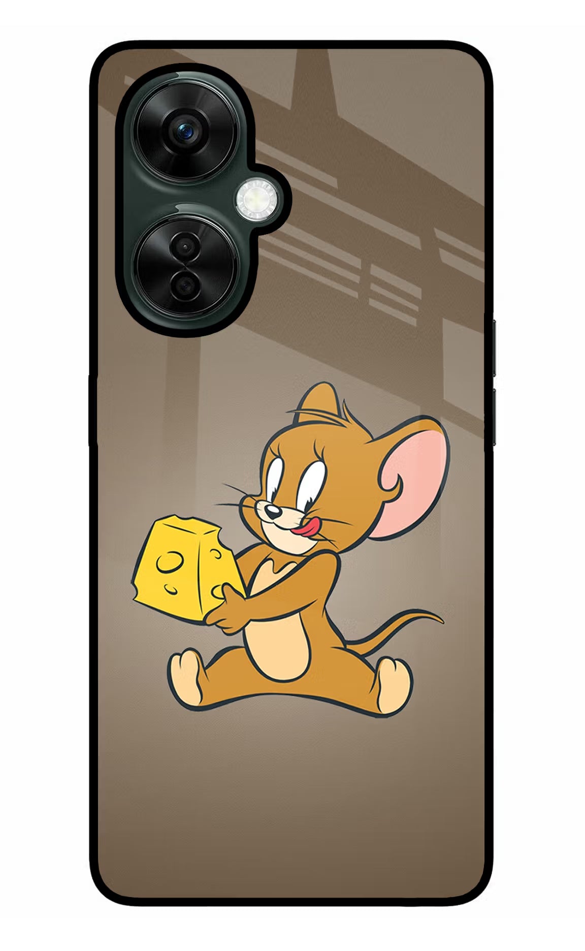 Jerry OnePlus Nord CE 3 Lite 5G Glass Case Back Cover by Casekaro