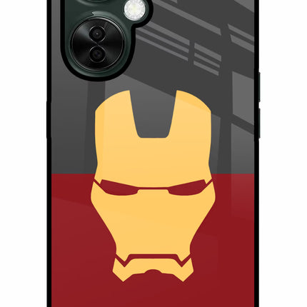 Ironman OnePlus Nord CE 3 Lite 5G Glass Case Back Cover by Casekaro