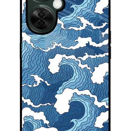 Blue Waves OnePlus Nord CE 3 Lite 5G Glass Case