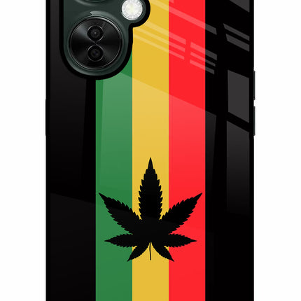 Weed Flag OnePlus Nord CE 3 Lite 5G Glass Case