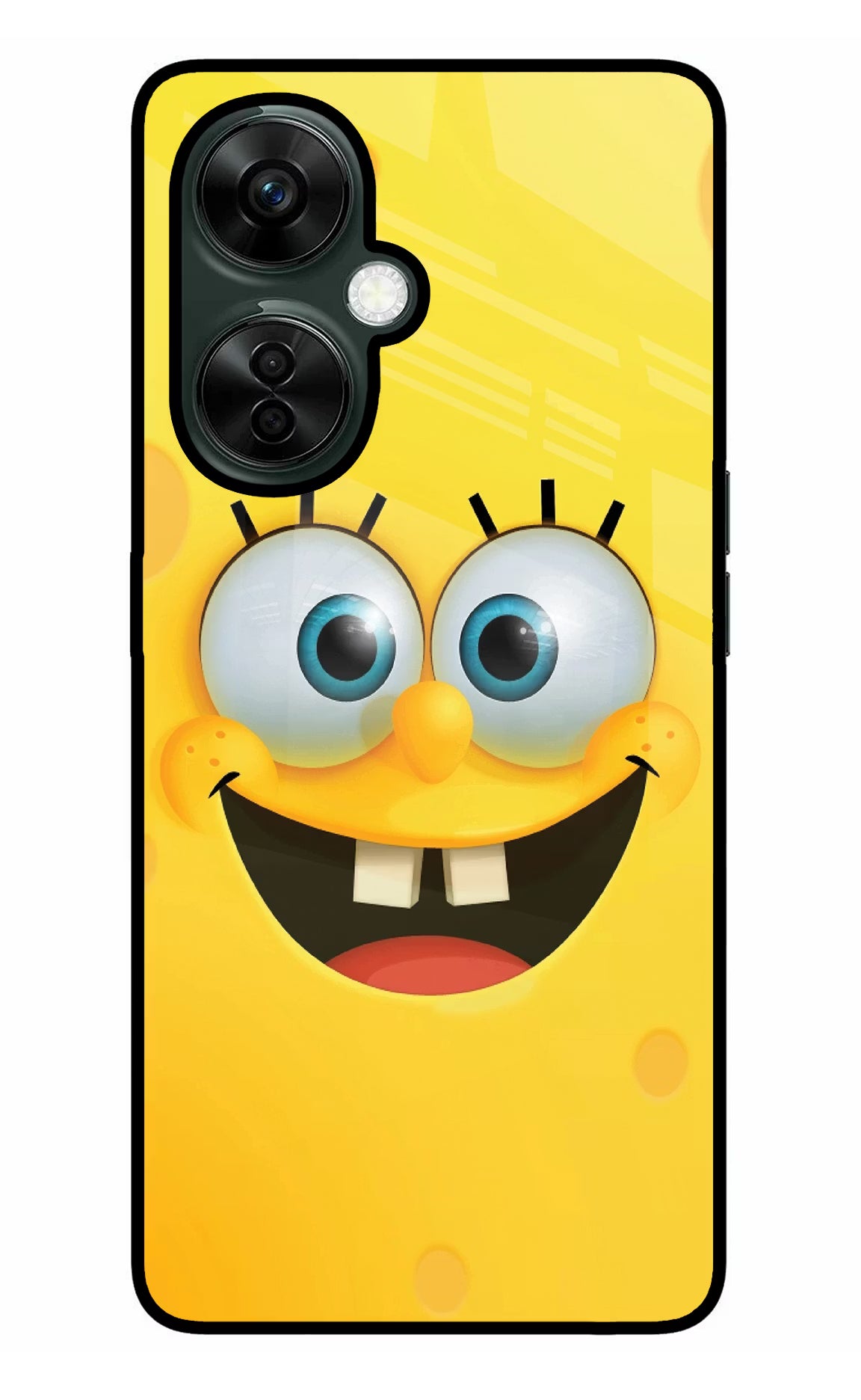 Sponge 1 OnePlus Nord CE 3 Lite 5G Glass Case Back Cover by Casekaro