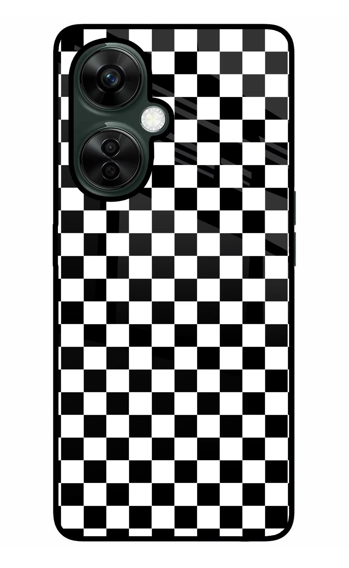 Chess Board OnePlus Nord CE 3 Lite 5G Glass Case Back Cover by Casekaro