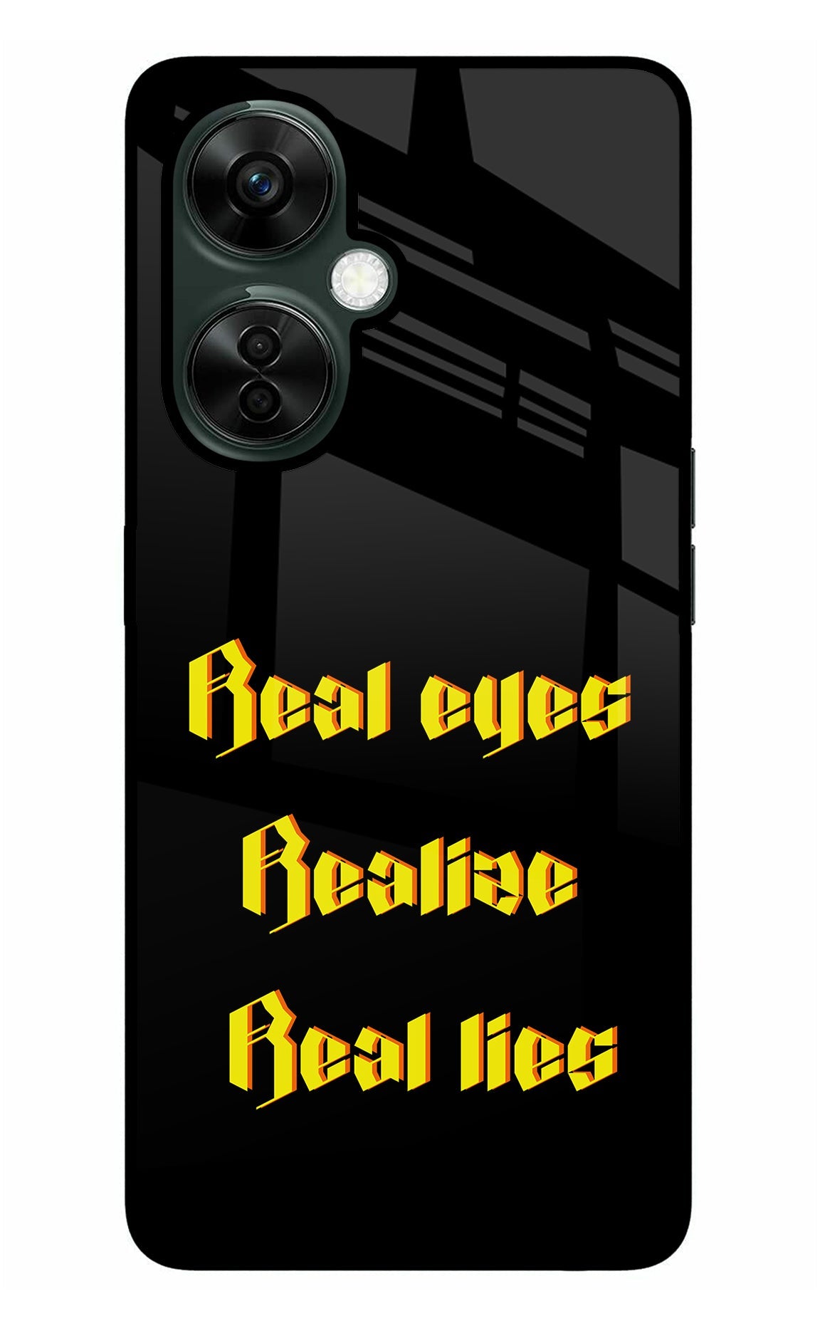 Real Eyes Realize Real Lies OnePlus Nord CE 3 Lite 5G Back Cover