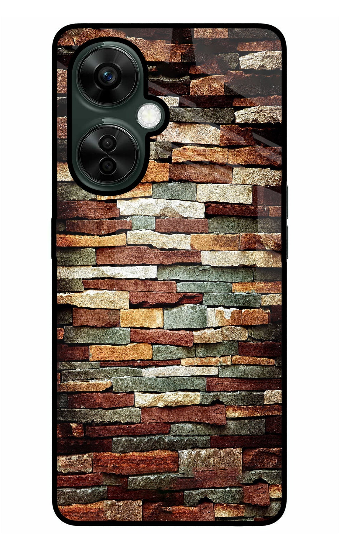 Bricks Pattern OnePlus Nord CE 3 Lite 5G Back Cover