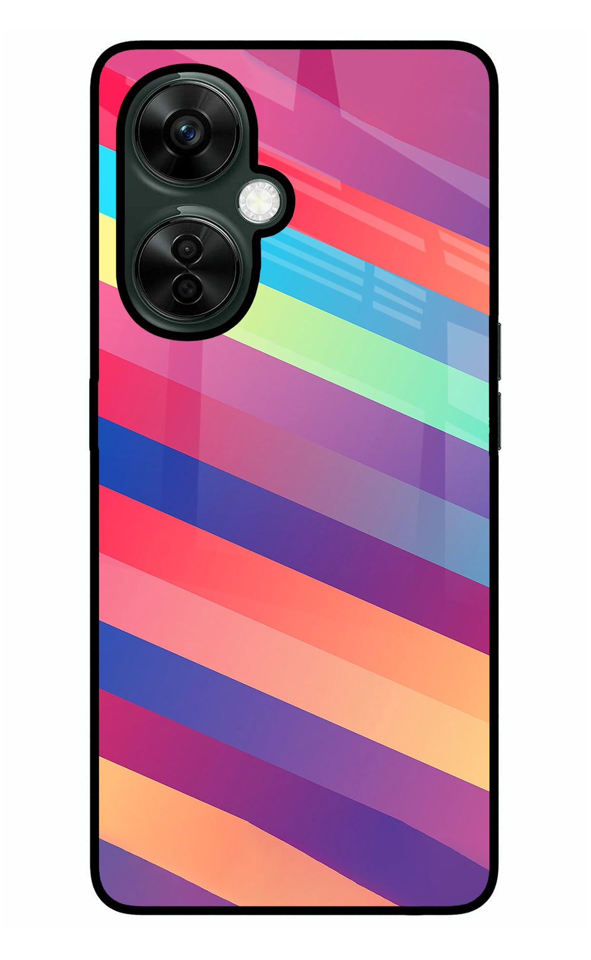 Stripes color OnePlus Nord CE 3 Lite 5G Back Cover