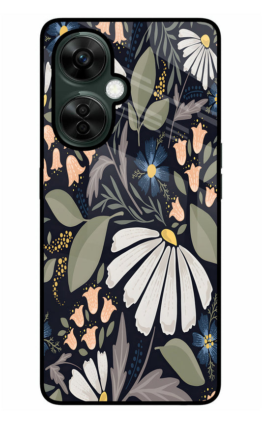 Flowers Art OnePlus Nord CE 3 Lite 5G Glass Case