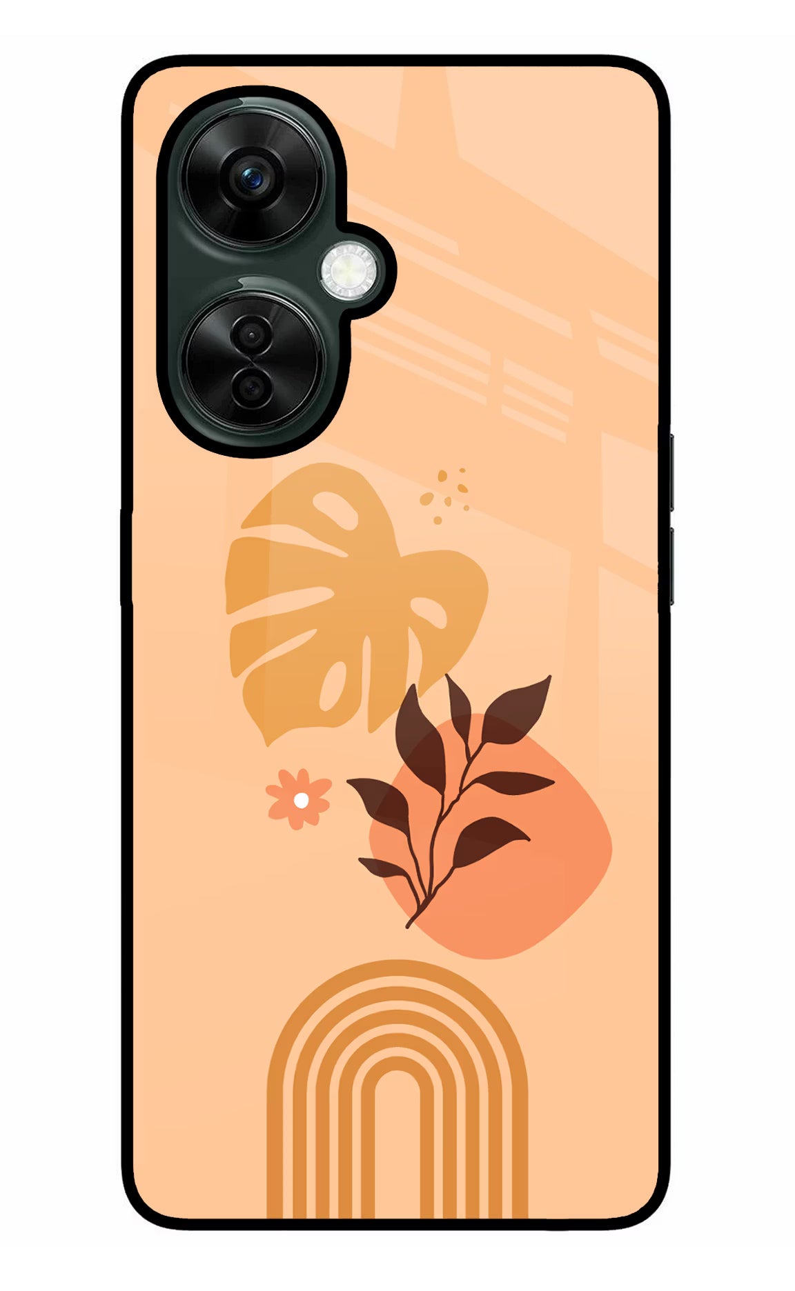 Bohemian Art OnePlus Nord CE 3 Lite 5G Glass Case Back Cover by Casekaro