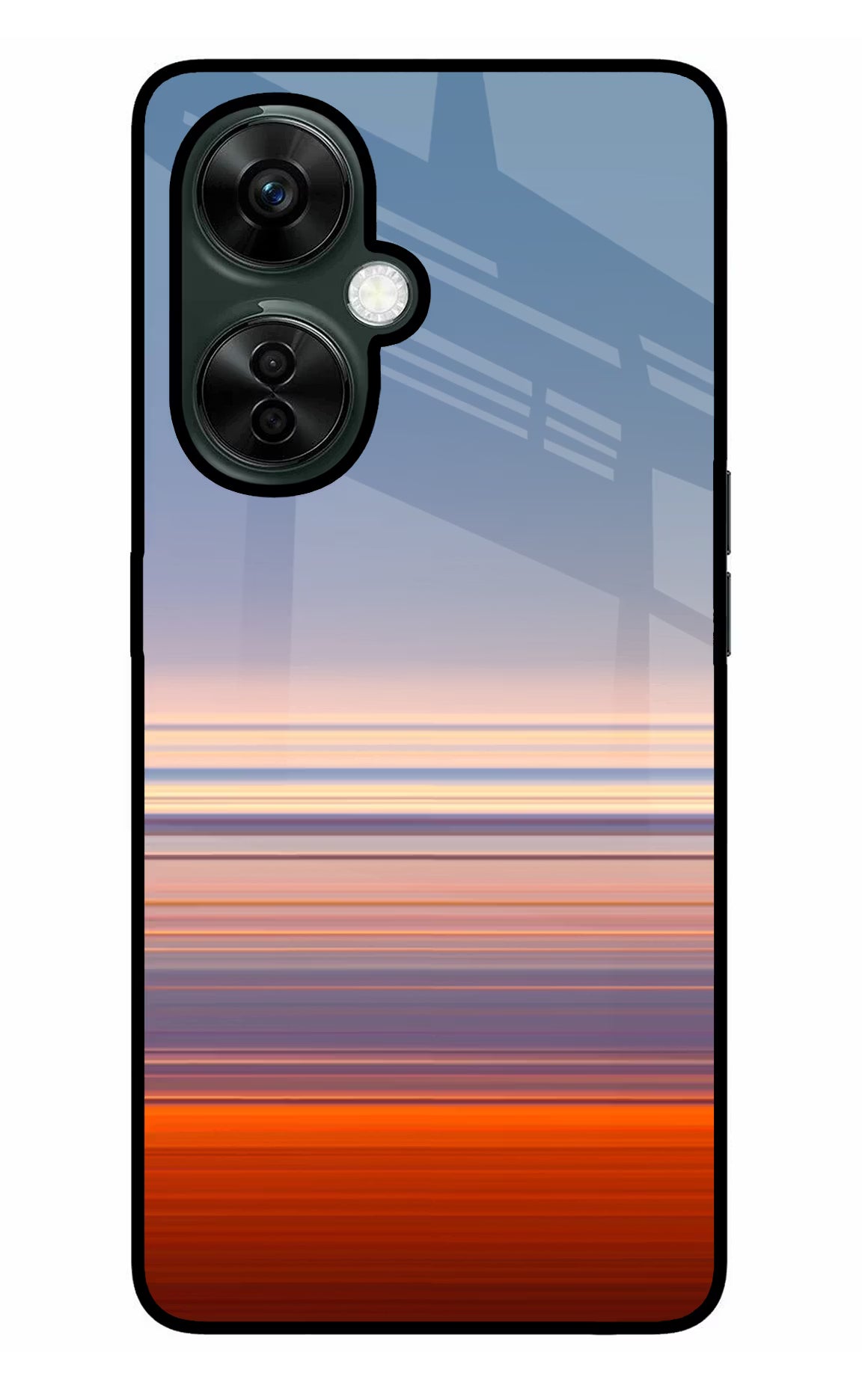 Morning Colors OnePlus Nord CE 3 Lite 5G Glass Case Back Cover by Casekaro