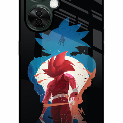 Goku OnePlus Nord CE 3 Lite 5G Glass Case Back Cover by Casekaro