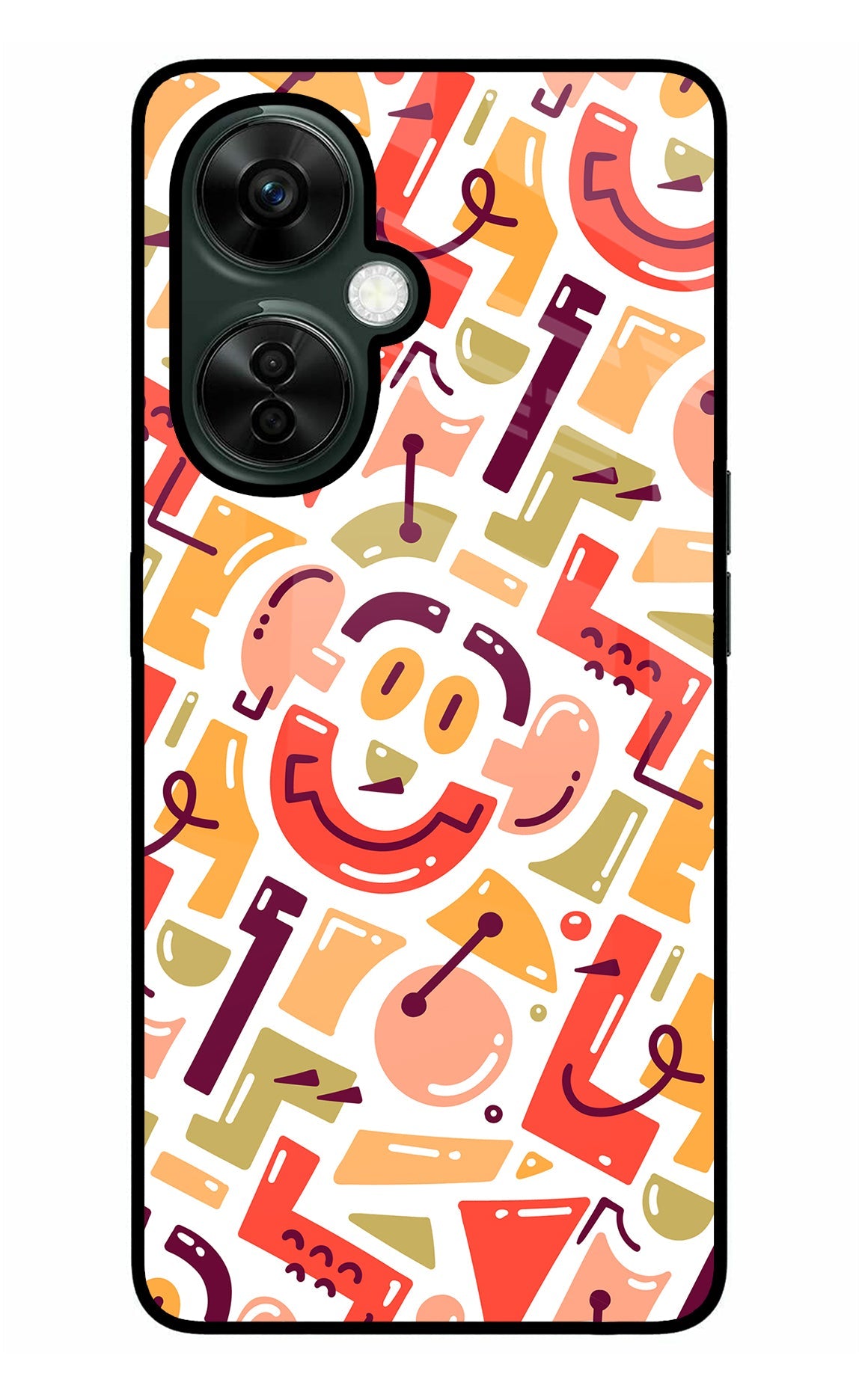 Doodle Pattern OnePlus Nord CE 3 Lite 5G Back Cover