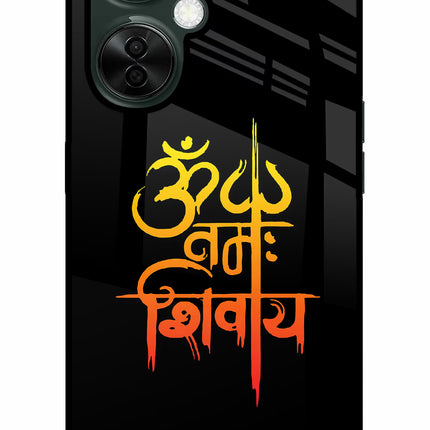 Om Namah Shivay OnePlus Nord CE 3 Lite 5G Glass Case Back Cover by Casekaro