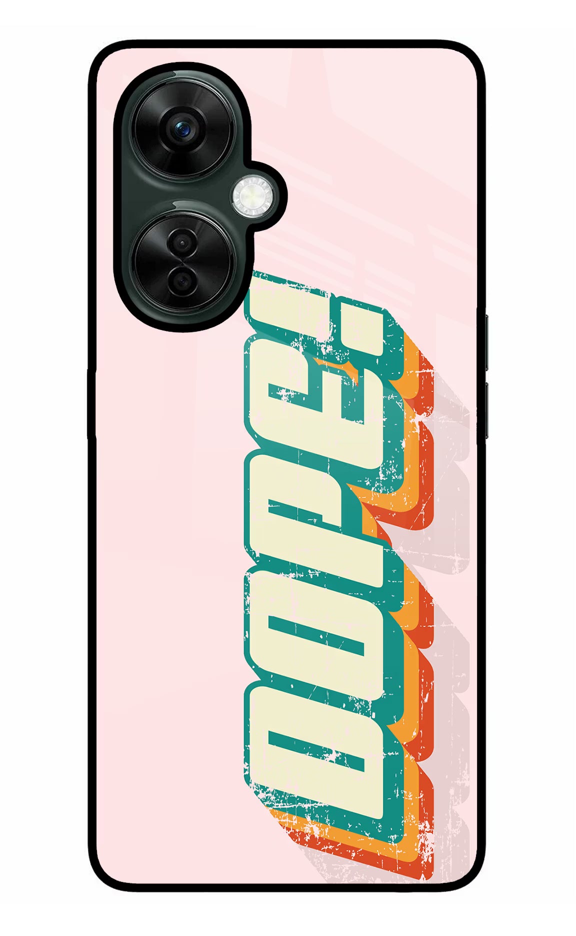 Dope OnePlus Nord CE 3 Lite 5G Glass Case Back Cover by Casekaro