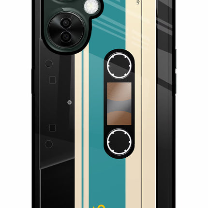 Cassette OnePlus Nord CE 3 Lite 5G Glass Case Back Cover by Casekaro