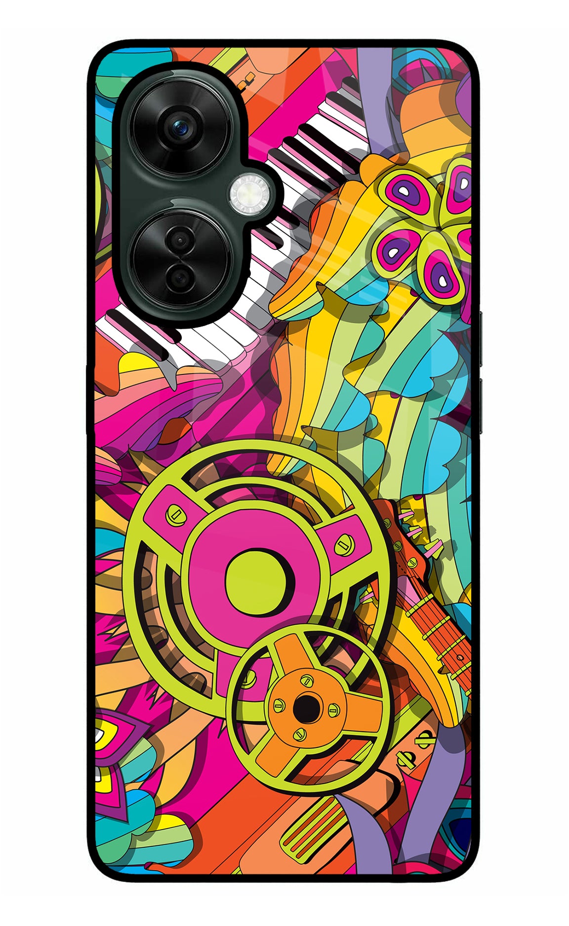 Music Doodle OnePlus Nord CE 3 Lite 5G Back Cover
