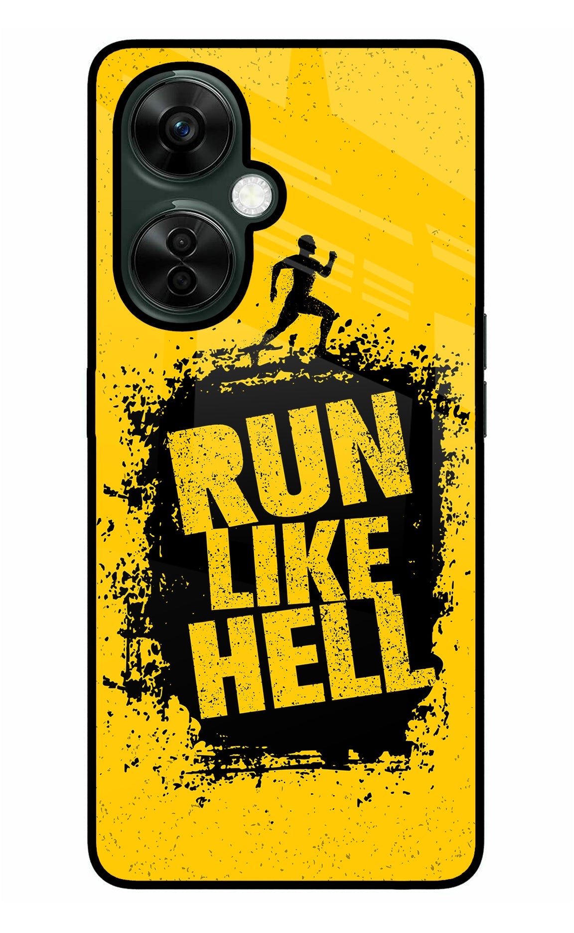 Run Like Hell OnePlus Nord CE 3 Lite 5G Back Cover