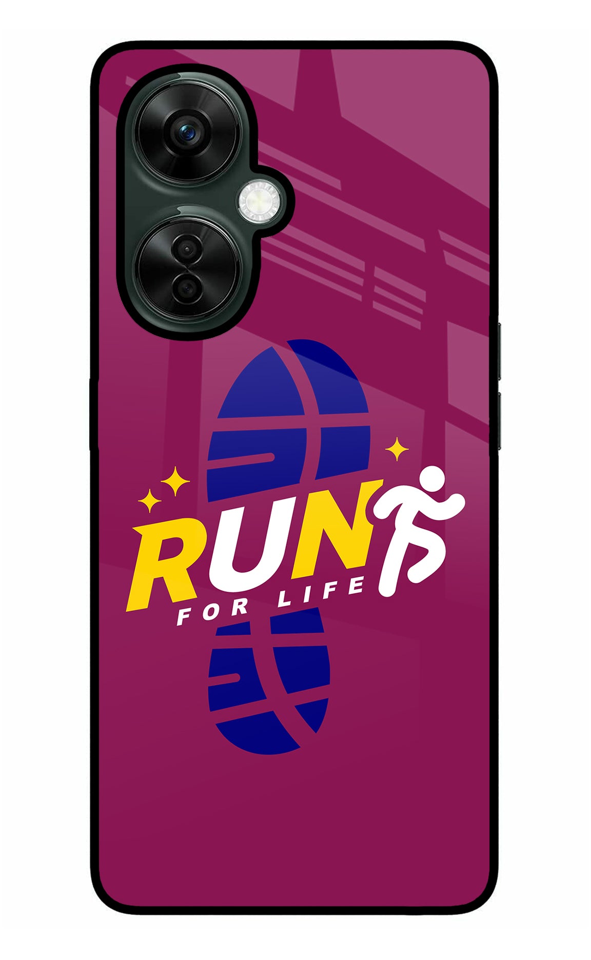 Run for Life OnePlus Nord CE 3 Lite 5G Back Cover