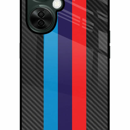 BMW Stripes Pattern OnePlus Nord CE 3 Lite 5G Glass Case