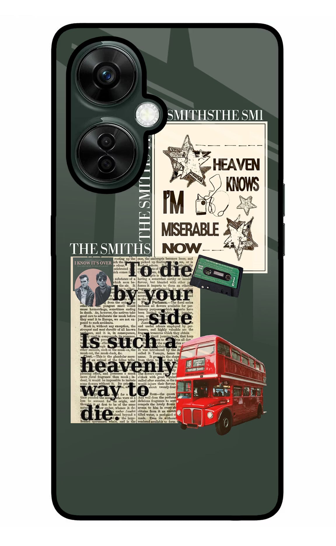 The Smiths OnePlus Nord CE 3 Lite 5G Glass Case Back Cover by Casekaro