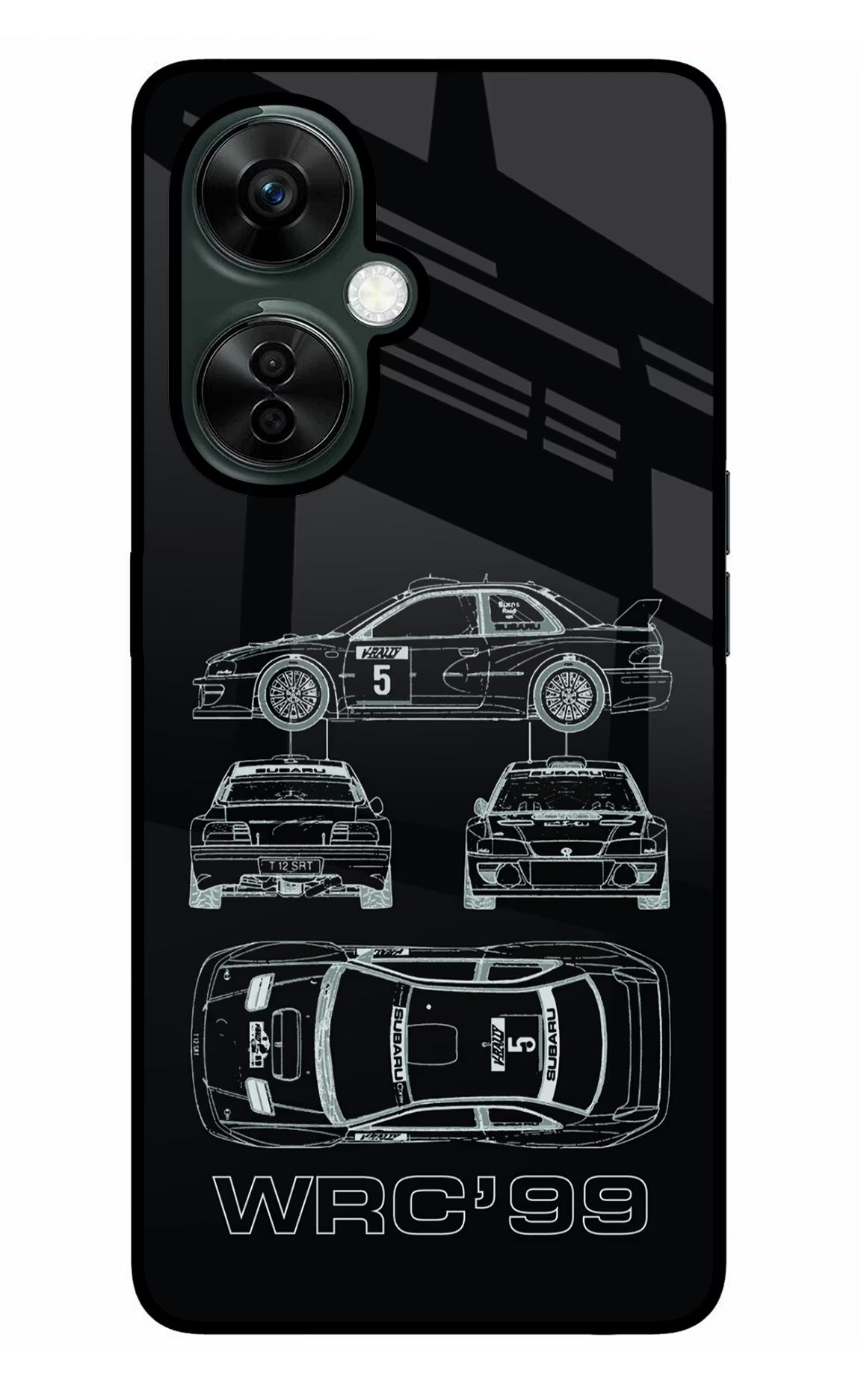 WRC'99 OnePlus Nord CE 3 Lite 5G Glass Case