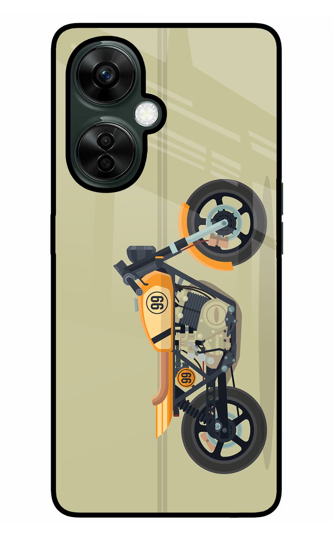 Vertical Speedster OnePlus Nord CE 3 Lite 5G Glass Case