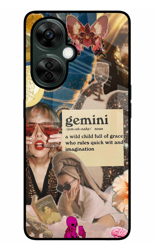 Gemini Zodiac OnePlus Nord CE 3 Lite 5G Glass Case